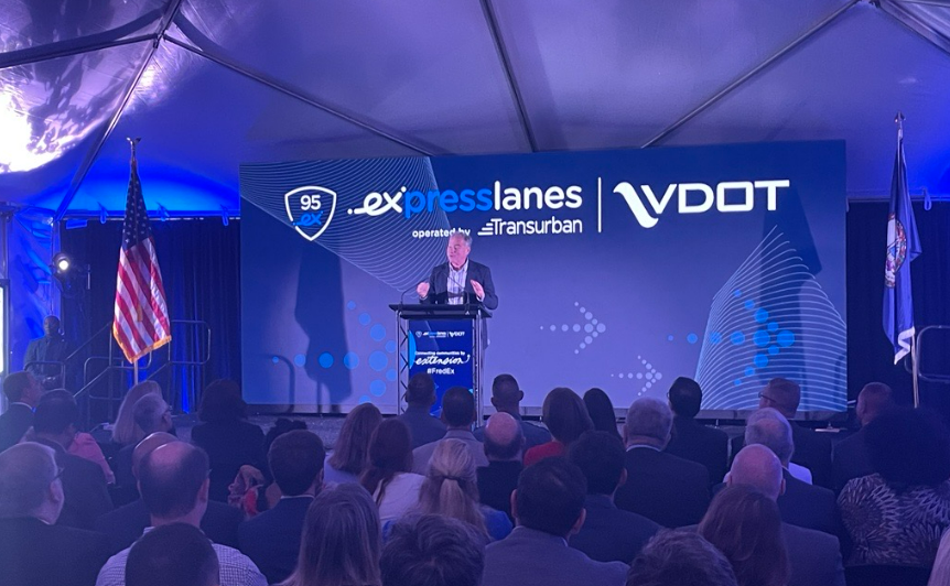 Transurban and VDOT open Fredericksburg I-95 Express Lanes