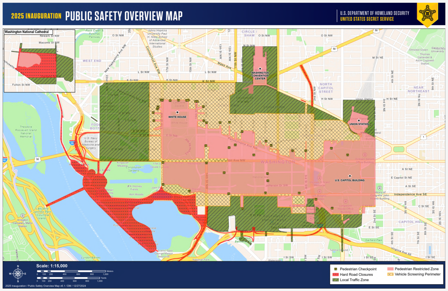 Inauguration Day Regional Safety & Travel Guide GWBOT